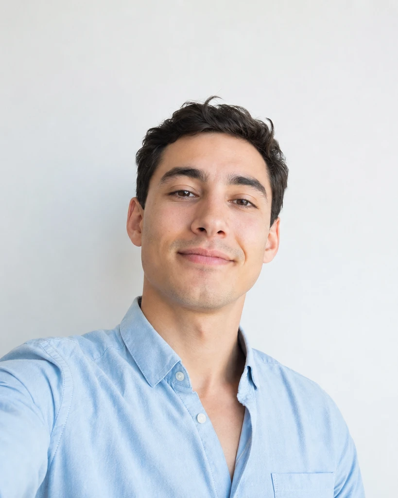 Taking a selfie that becomes a compliant passport photo
