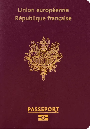 France passport cover