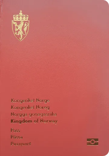 Norway passport cover