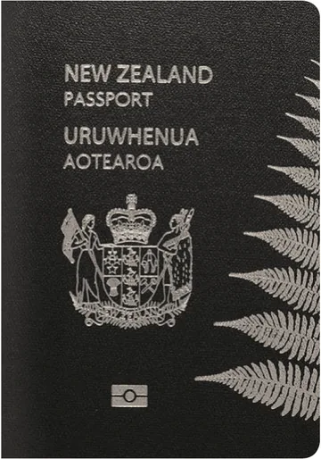 New Zealand passport cover