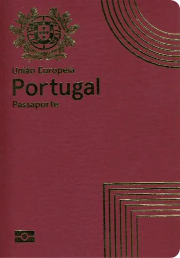 Portugal passport cover